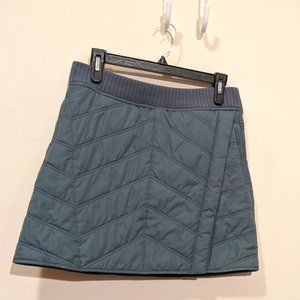 Prana "Diva" Quilted/Sherpa Mini Skirt